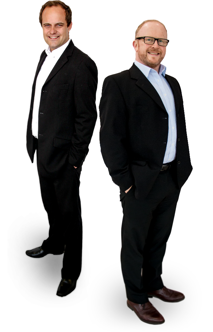 David Ewing and Finlay Evans