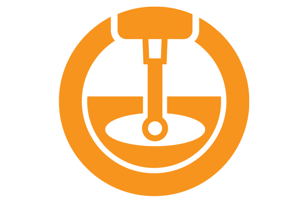Icon of machine tool probe demonstrating automated part setup and inspection