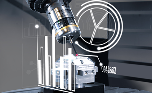 OMP600 strain gauge touch-trigger probe - Benchmarking white