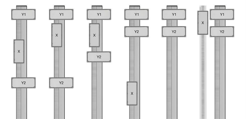 Multi-DoF scale configurations