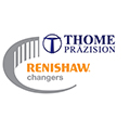 Renishaw changers promotion logo - Thome