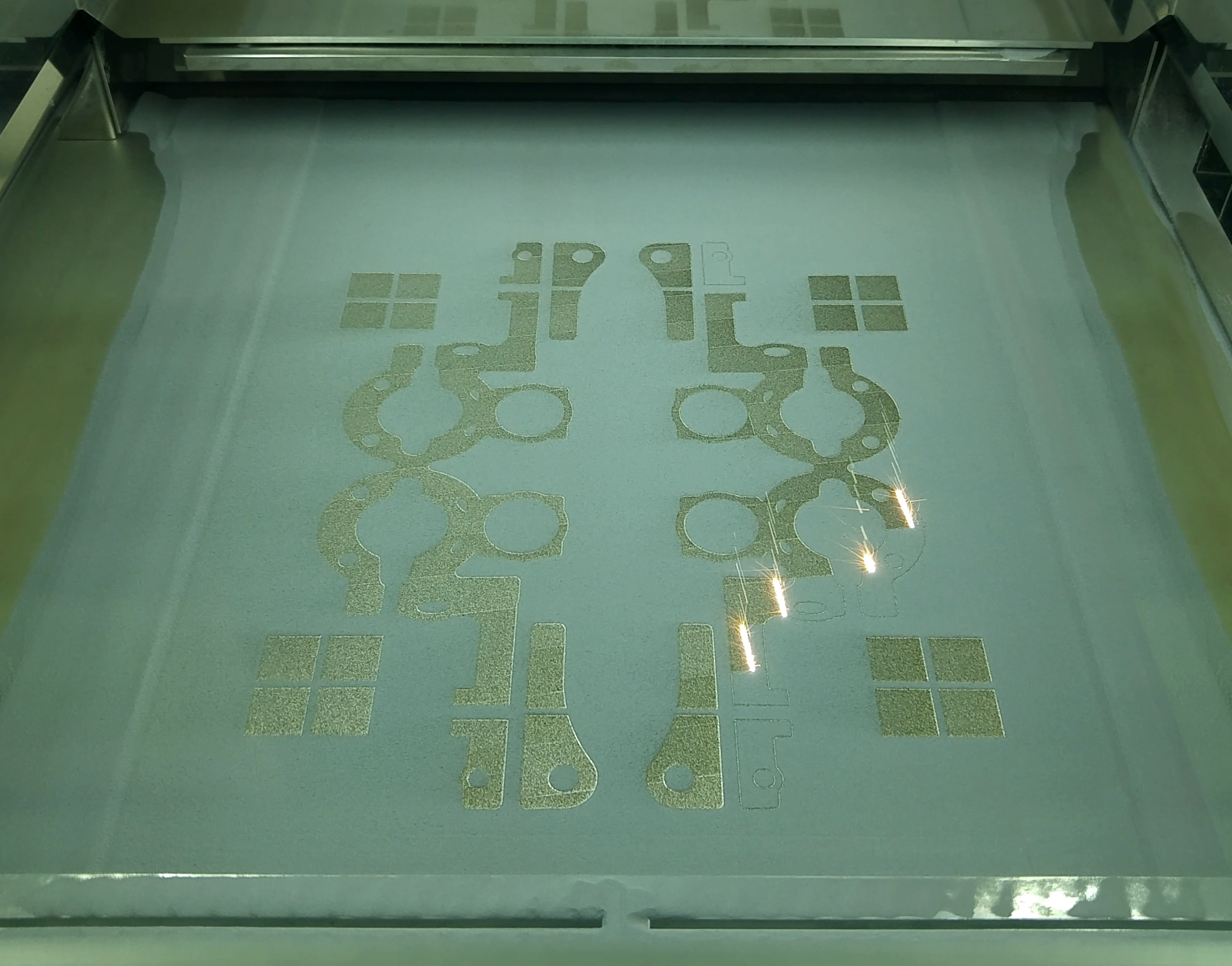 Laser melting on the RenAM 500Q