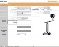 Página principal da preparação MCG Tools