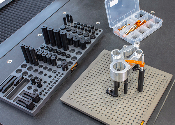 Large range of fixturing