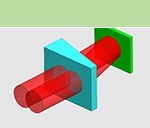 Encoder laser: schema del rilevatore