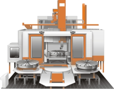 Vertical turning lathe