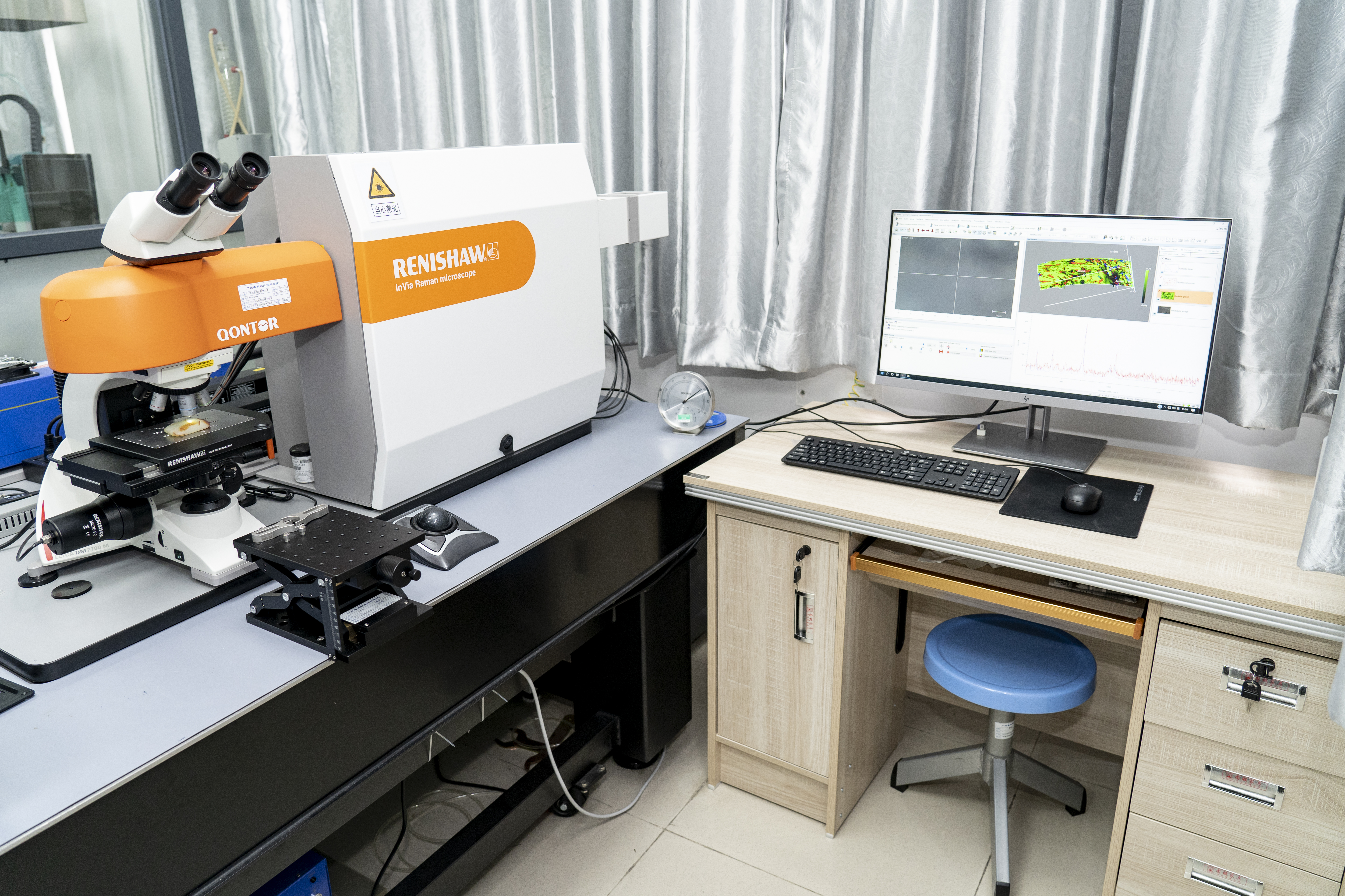 inVia confocal Raman microscope at the Guangzhou Panyu Polytechnic Jewellery College