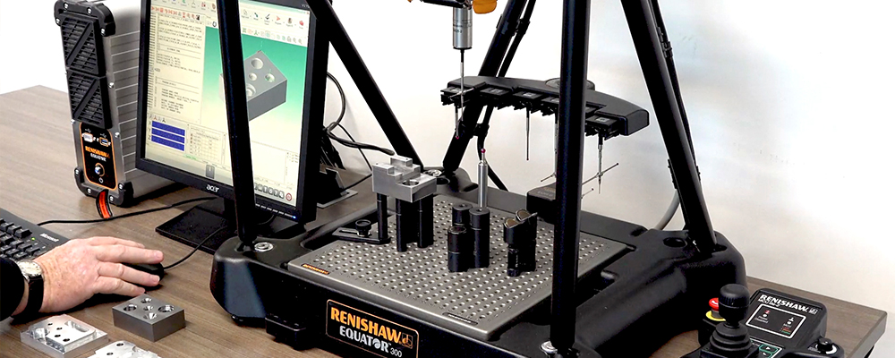 Renishaw 針對 NIMS 認證提供的 Equator 檢具系統套裝