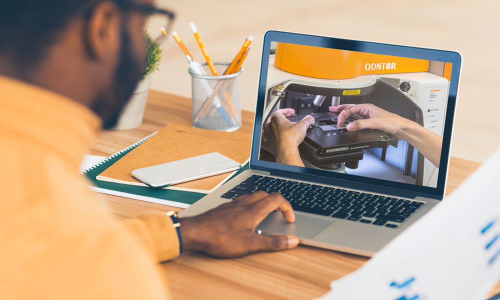 Online demo Raman spectroscopy