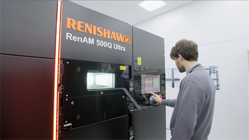 Renishaw RenAM 500Q Ultra at Domin