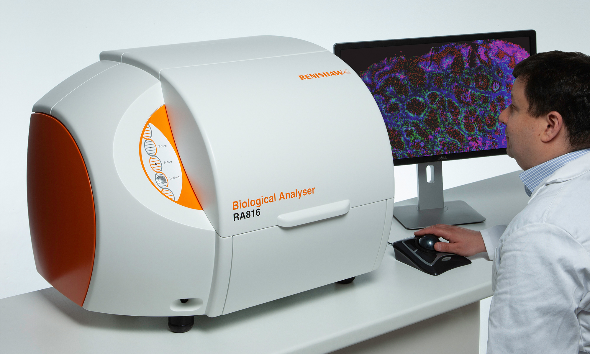 RA816 biologisch Raman analysesysteem