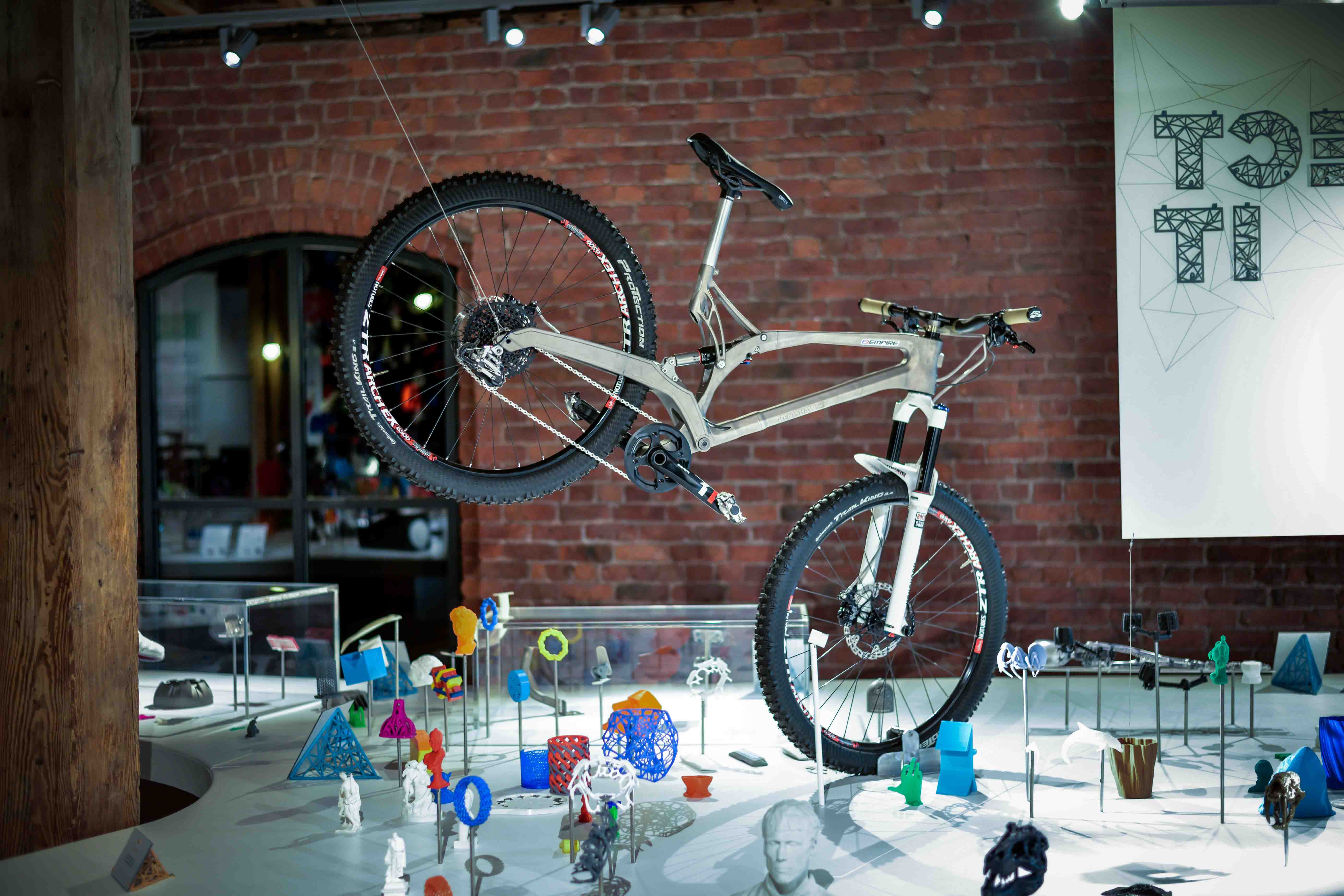 en lille Fremragende dug A 3D printed mountain bike that you can buy today!