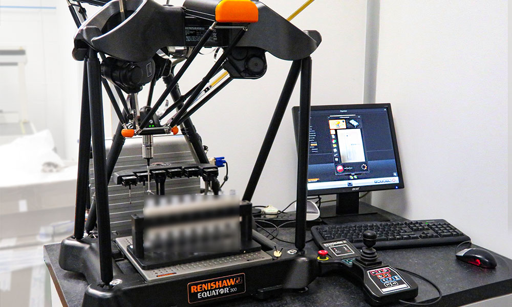 Het Renishaw Equator™ meetsysteem