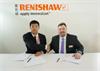 Mr Shen Yu Lan, FalconTech Co. Ltd & Paul Gallagher, Renishaw (Hong Kong) Ltd sign partnership agreement