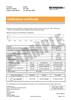 Certificate of calibration:  QC20 ballbar