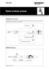 Data sheet:  Radio modular probes