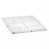 R-PV-W-13400400-10-4 - M4 multi-window acrylic plate, 11.7 mm &#215; 400 mm &#215; 400 mm