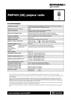 Fiche technique : RMP400 (QE) palpeur radio