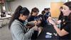 Renishaw staff working alongside students at Greenville Technical College, USA