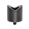 R-AVP-11-20 - &#216;0.99 in &#215; 1.00 in adjustable V post with 1/4-20 thread