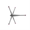 A-5003-0077 - M3 5 ball star, &#216;2 mm ruby balls, 50 mm span