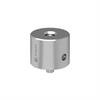 R-SA-6-4 - &#216;19.1 mm &#215; 15.0 mm 303 stainless steel standoff adaptor with M4 bottom and M6 top thread