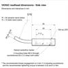Dimension drawing of VIONiC readhead - side view
