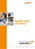 Supplier Code of Conduct