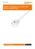 Installation guide:  Equator-X magnetic part temperature sensor
