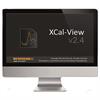 Computer monitor displaying XCal-View software screen