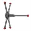 A-5000-3626 - M2 5-way star, &#216;2 mm ruby balls, 30 mm span