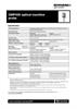 Data sheet:  OMP400 optical machine probe