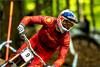 Gee Atherton durante la prima World Cup Race -Maribor 2019