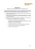 Statement of Role and Responsibilities of the SID