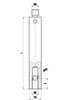 A-5555-2478 - M2 stainless steel, 90&#176; stylus holder, L 30 mm, DS 1 mm, for Zeiss applications