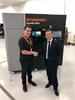 Welsh Secretary of State, Alun Cairns, with Process Development Technician, Stephen Pickles