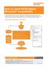 Application note:  How to check QC20 ballbar Bluetooth compatibility