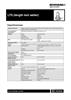 Hoja de datos técnicos:  LTS (length tool setter)