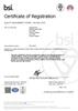 Certificate (management systems) Certificate – Renishaw Group FM10671 – ISO9001
