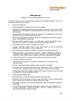 Statement of Role and Responsibilities of the Chair