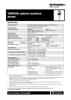Data sheet:  OMP600 optical machine probe