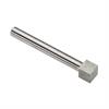 M4 tool datum cube, stainless steel stem, L 43 mm