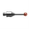 A-5000-7803 - M2 &#216;2.5 mm ruby ball, stainless steel stem, L 10 mm, EWL 6.5 mm