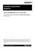 Data sheet:  SupaScan controller requirements: Siemens SINUMERIK 840D solution line and 828D