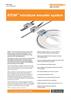 Data sheet:  ATOM miniature encoder system