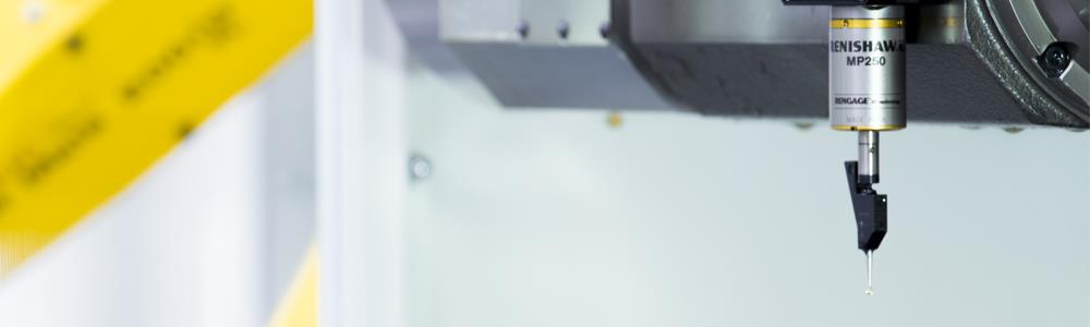 MP250 in grinding machine front on