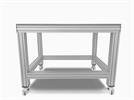 Metrology table frame