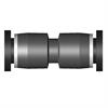 Ø4 mm to Ø3 mm push-fit pneumatic adaptor: front view