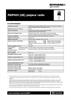 Fiche technique : RMP600 (QE) palpeur radio