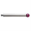 M3 Ø5 mm ruby ball, stainless steel stem, L 31 mm